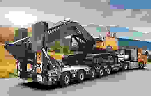 Негабаритная перевозка с учетом высоты в Кунгуре